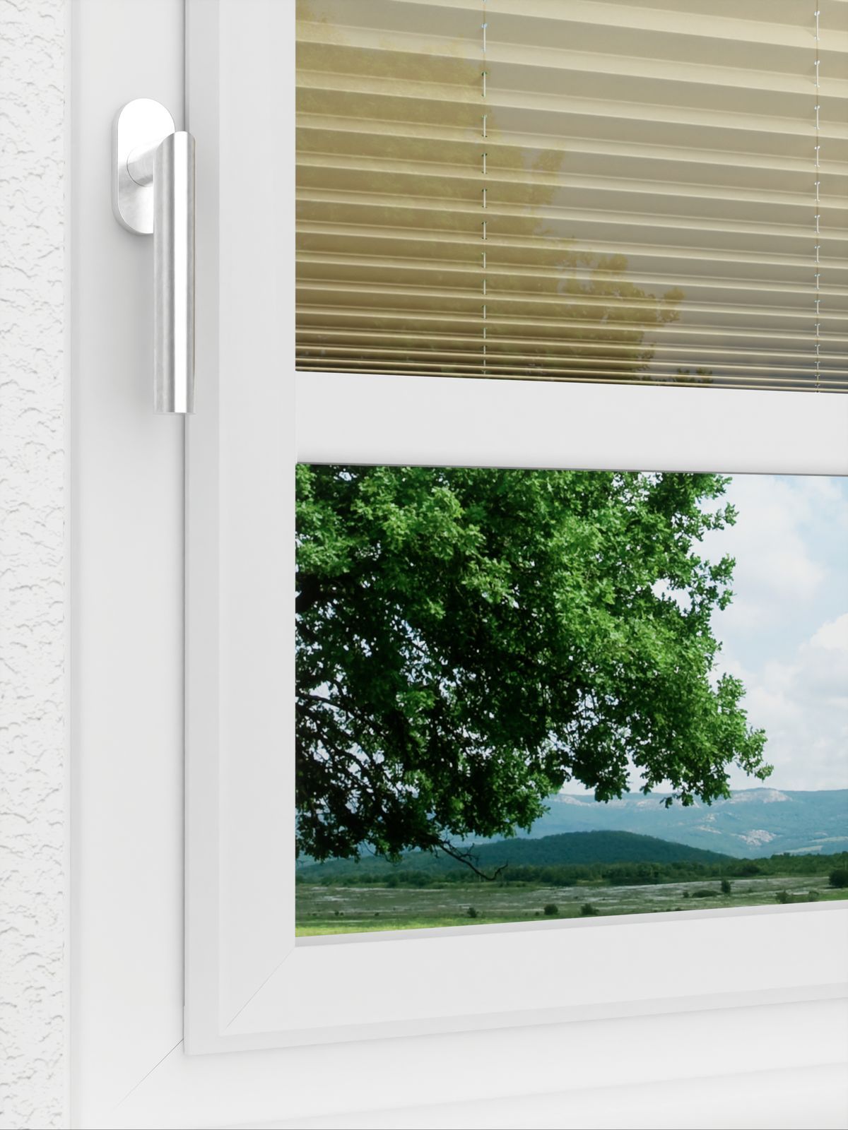 Detailansicht LYSEL HOME Plissee 332A Flame