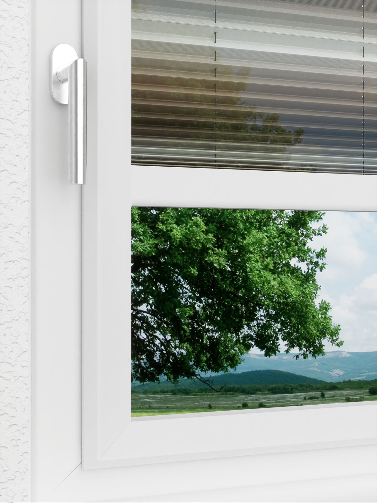 Detailansicht LYSEL HOME Plissee 335A Light Wave