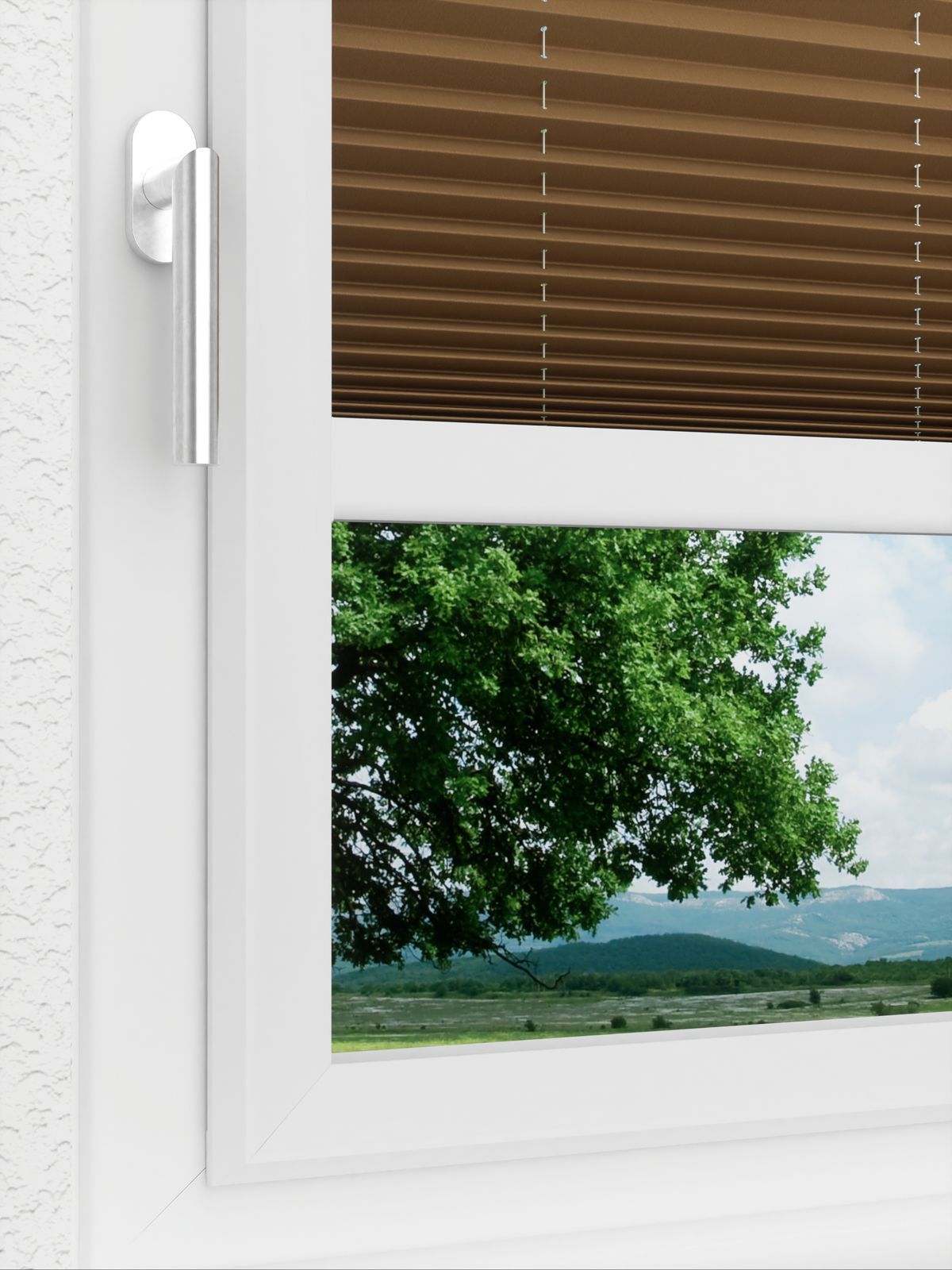Detailansicht LYSEL HOME Plissee 404A Cantata