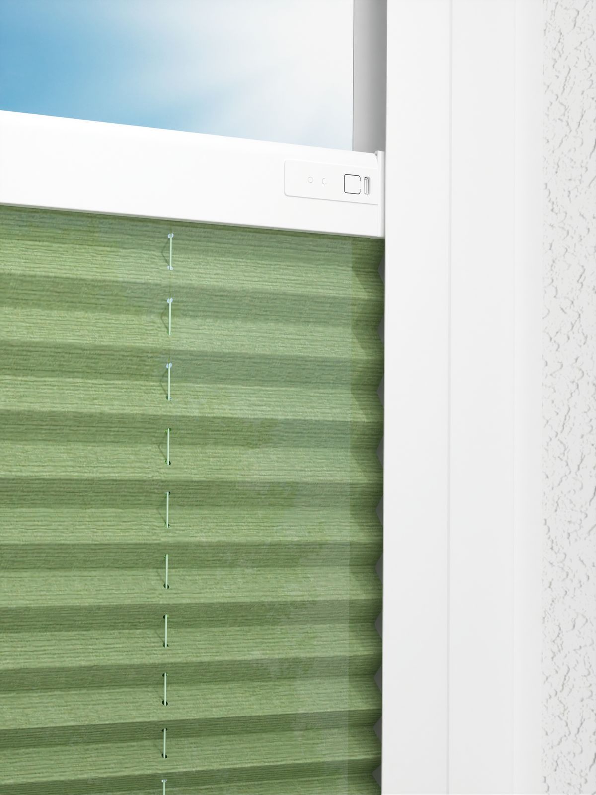 Detailansicht LYSEL HOME Plissee 330A Light Mix