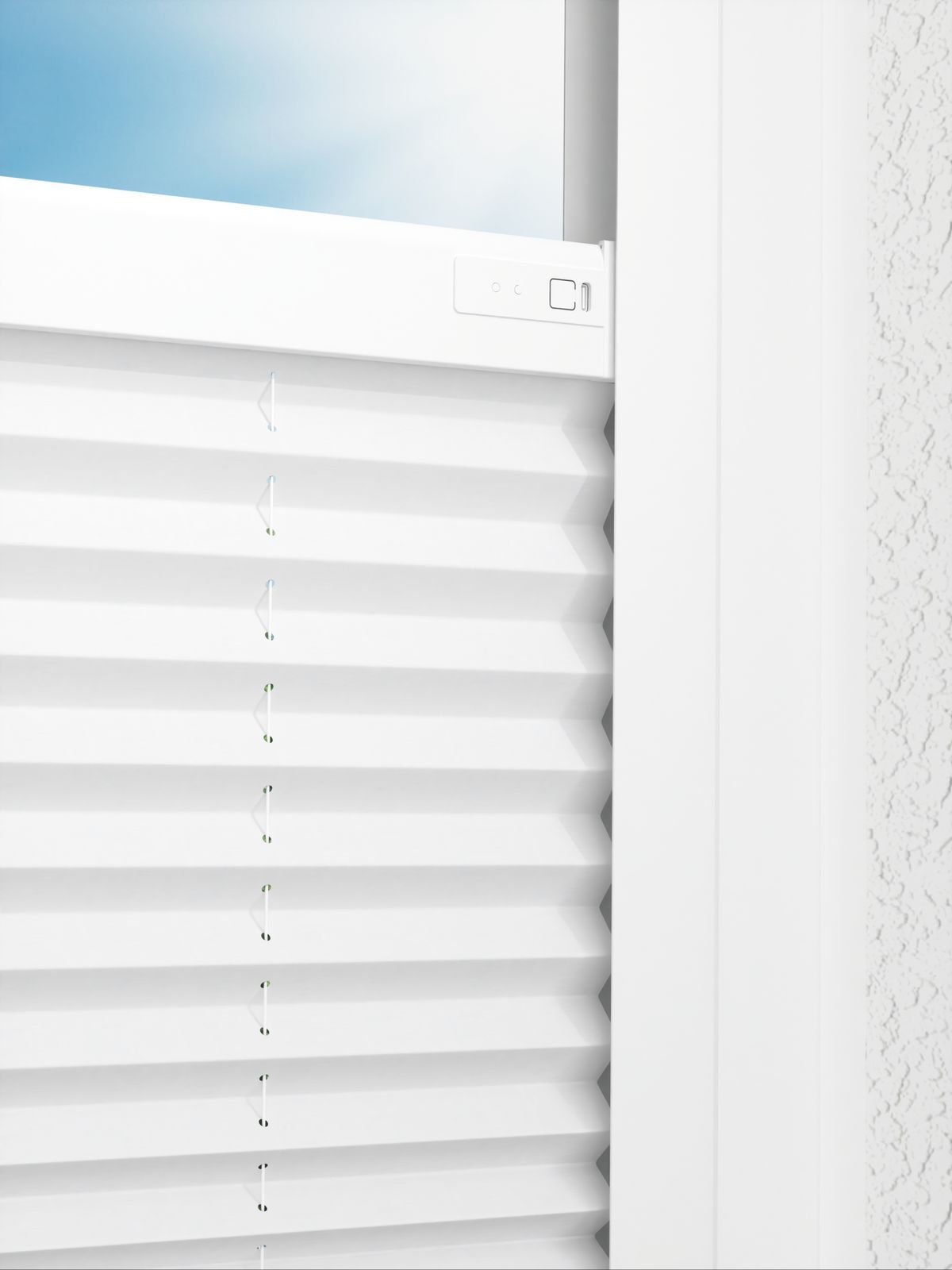 Detailansicht LYSEL HOME Plissee 408A Naturalis