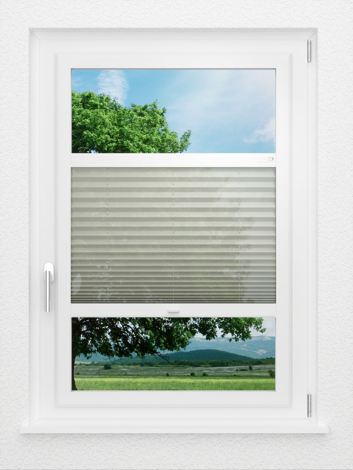 Detailansicht LYSEL HOME Plissee 401A Flame