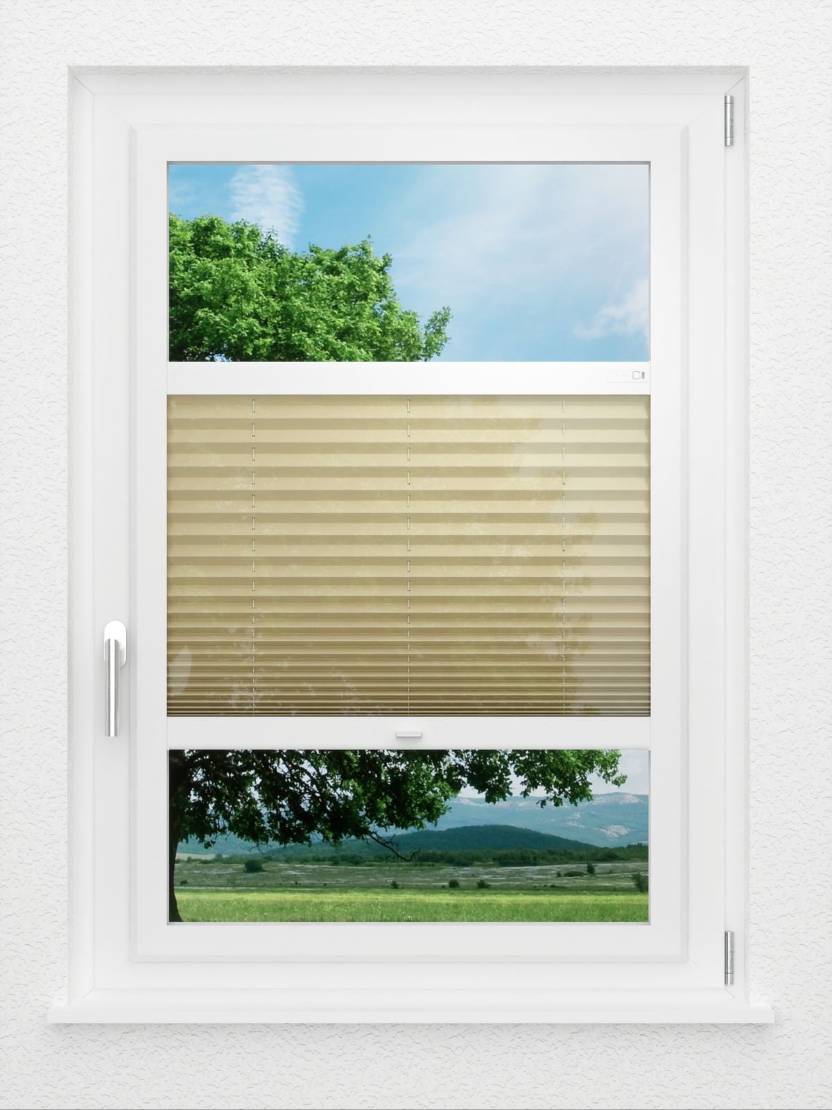Detailansicht LYSEL HOME Plissee 332A Flame