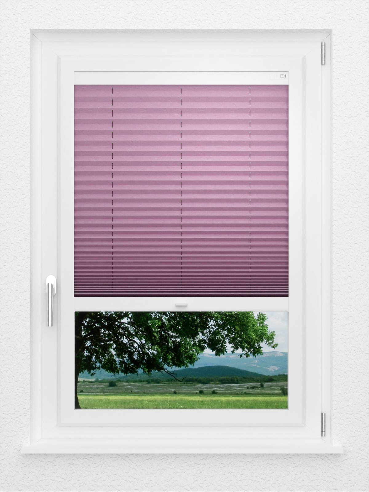 Detailansicht LYSEL HOME Plissee 421A Pearly Crush