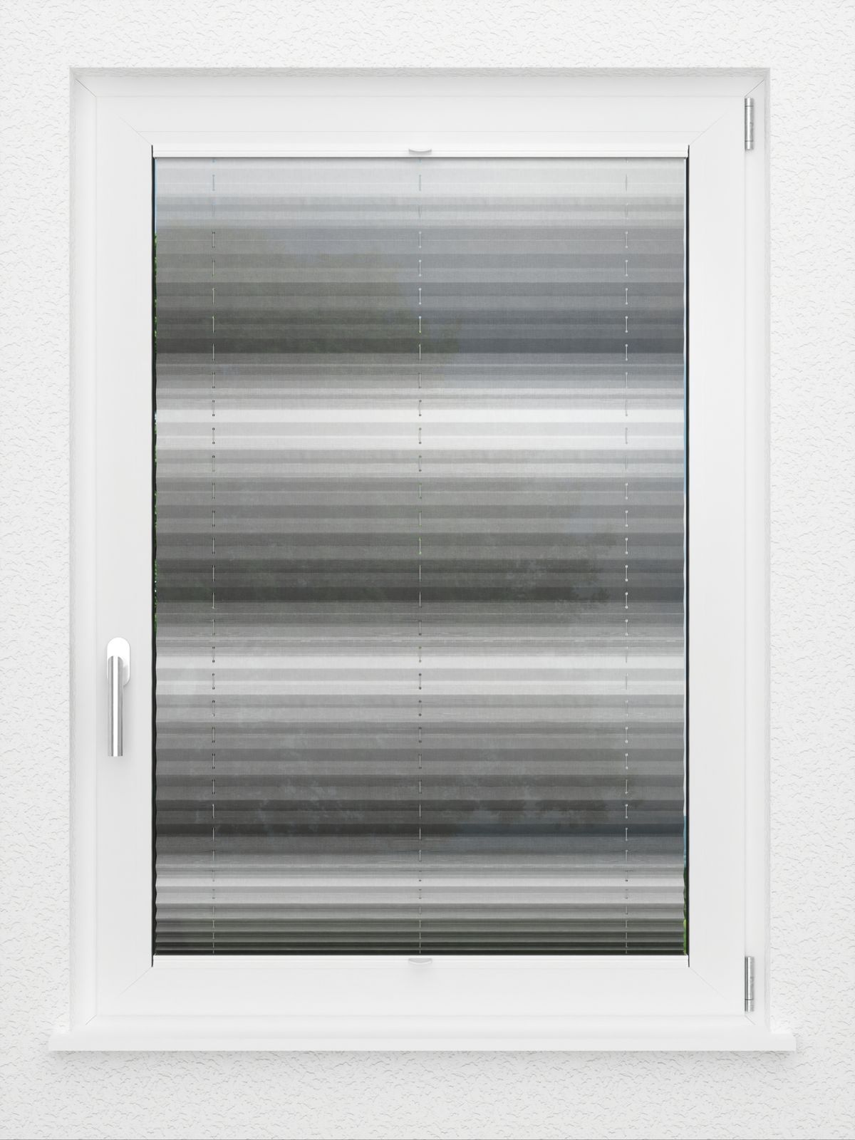 Detailansicht LYSEL HOME Plissee 418A Light Wave