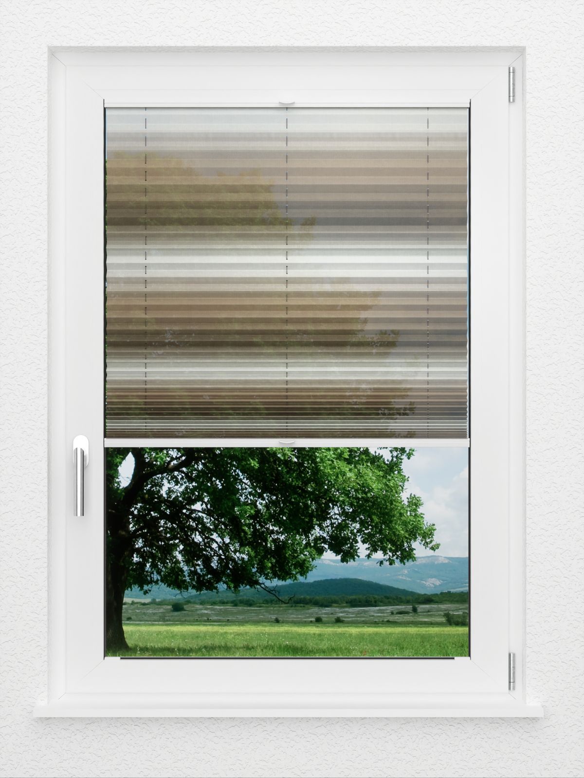 Detailansicht LYSEL HOME Plissee 335A Light Wave