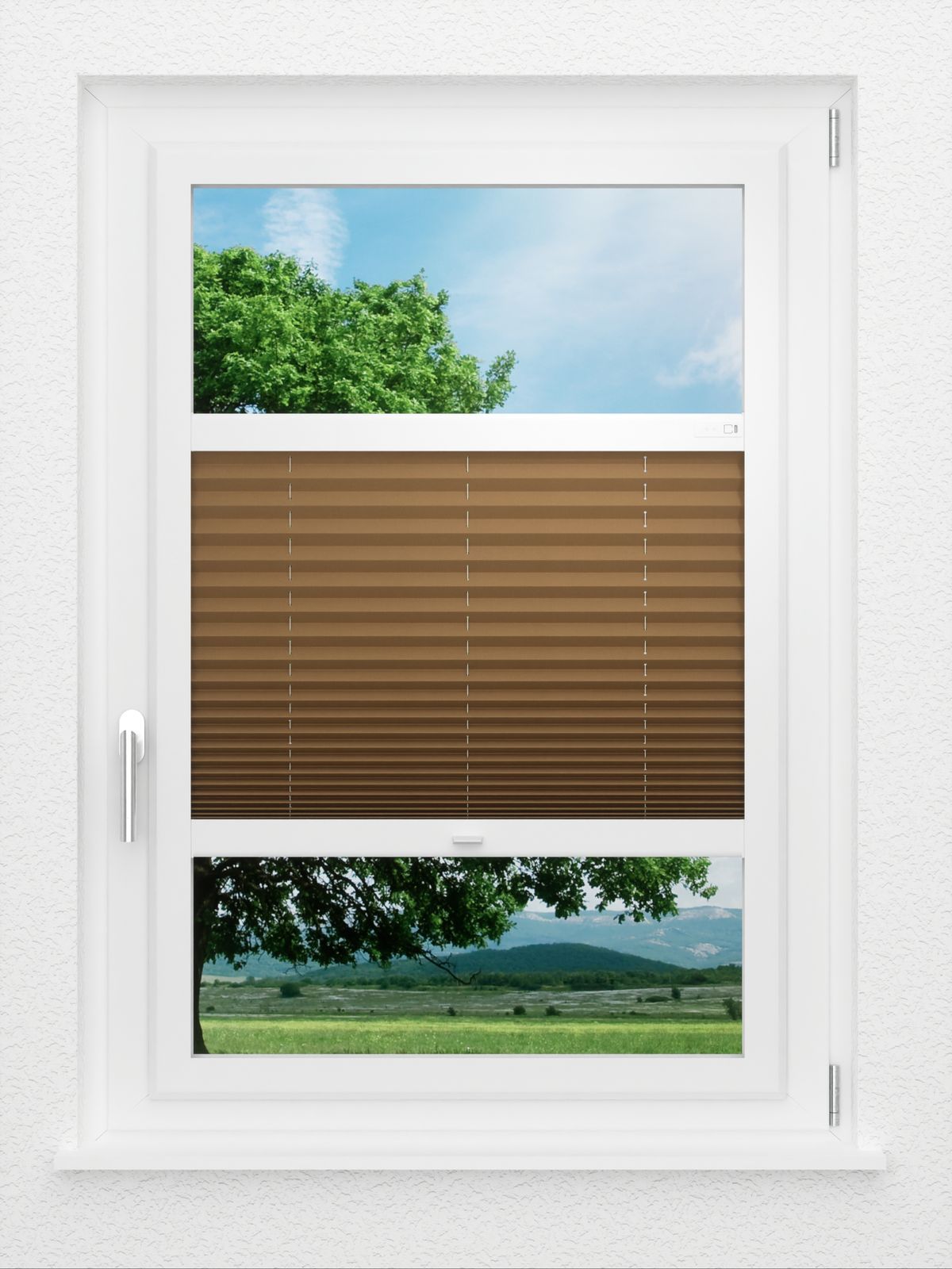 Detailansicht LYSEL HOME Plissee 404A Cantata