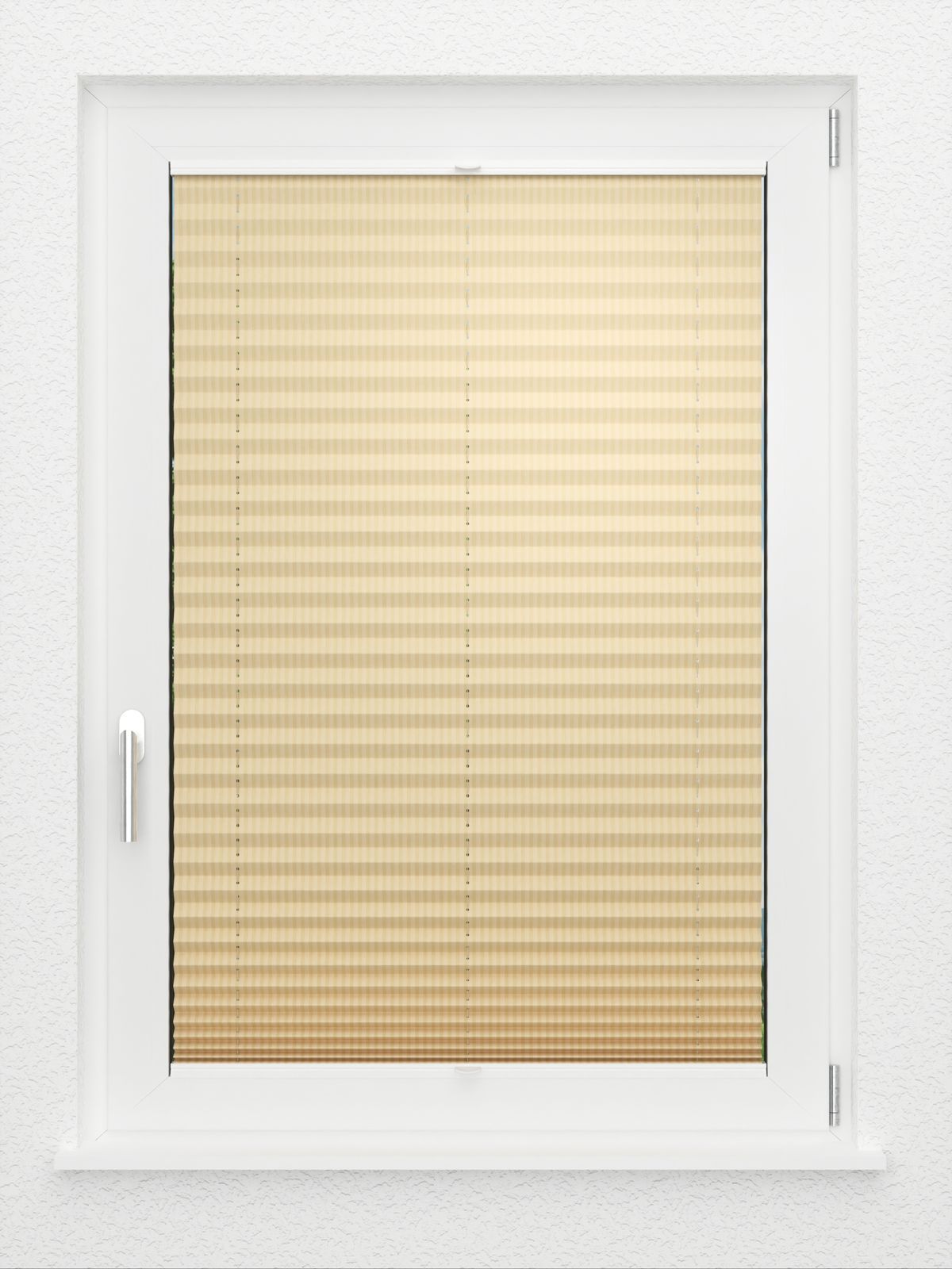 Detailansicht LYSEL HOME Plissee 414A Silky Streifen