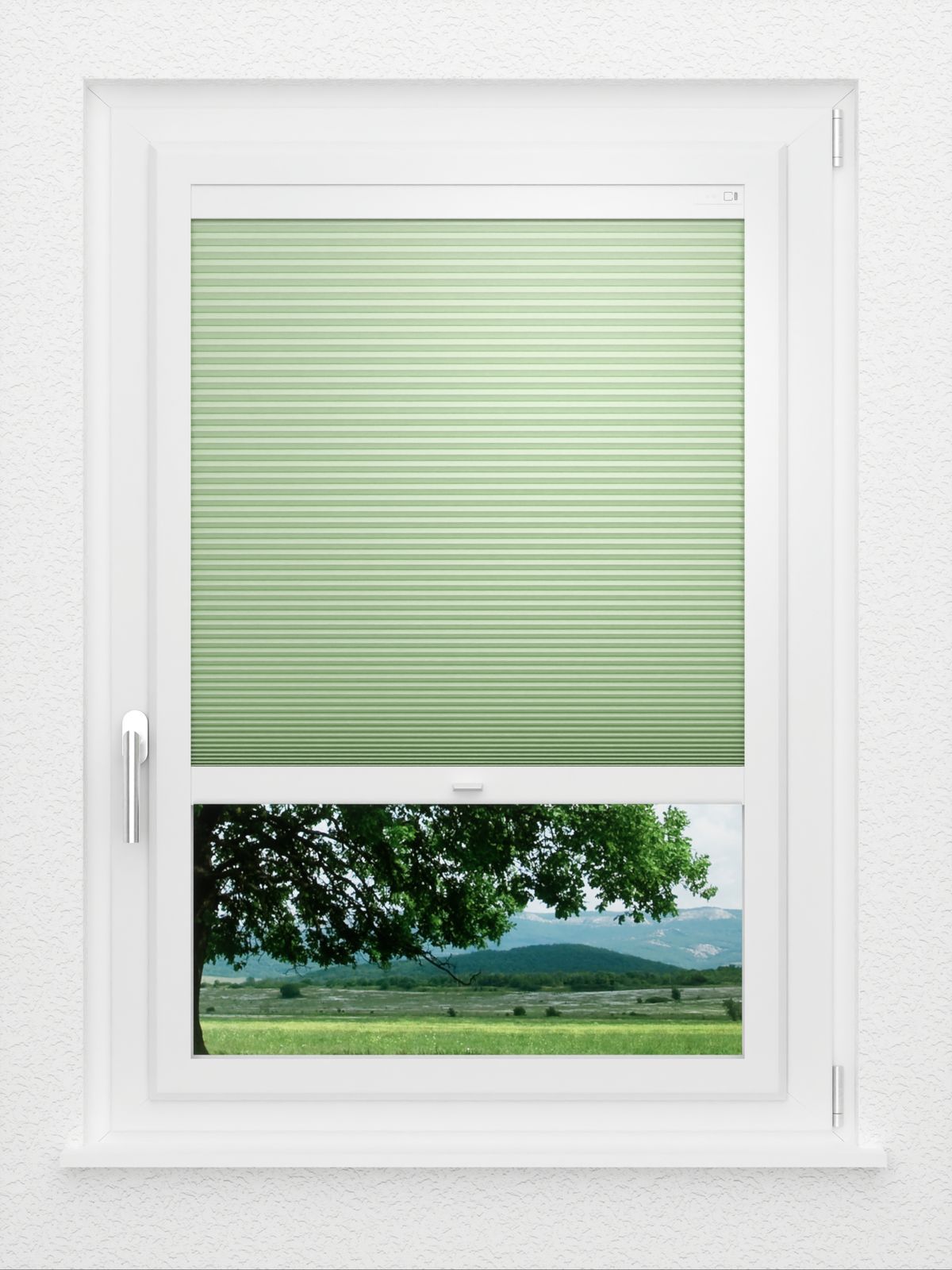 Detailansicht LYSEL HOME Plissee 331A Lightly Wabe