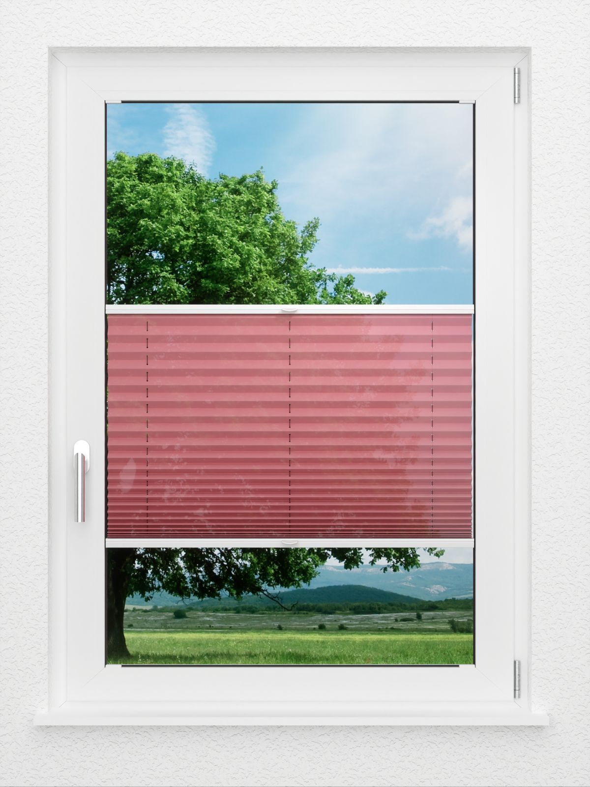 Detailansicht LYSEL HOME Plissee 419A Plain
