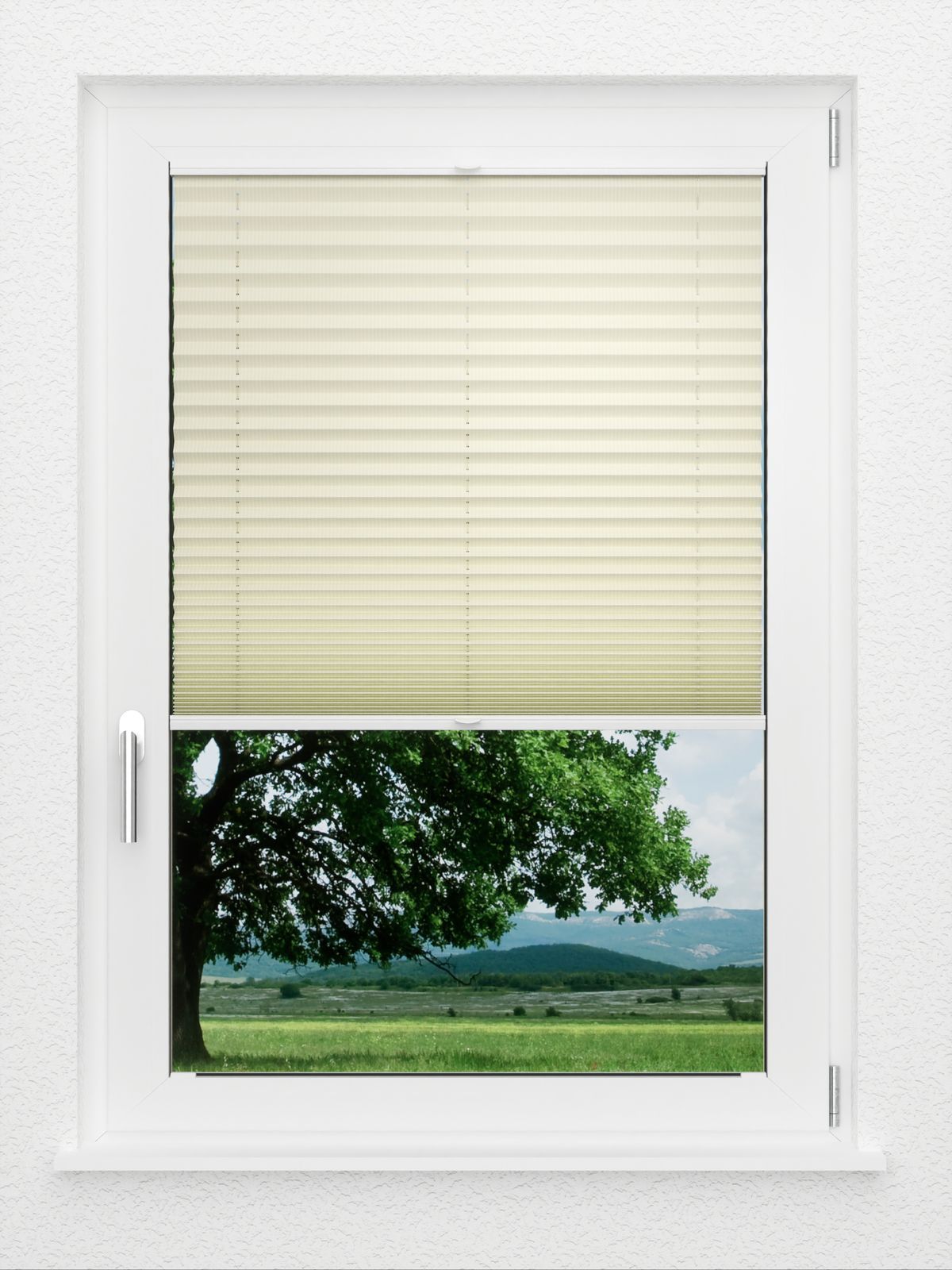Detailansicht LYSEL HOME Plissee 439A Elegance Stripes