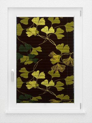 Preview LYSEL HOME Plissee 428A Ginkgos Midnight 2