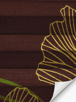 Preview LYSEL HOME Plissee 428A Ginkgos Midnight 3