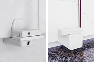 Montieren Klemmträger Plissee montieren ohne Bohren