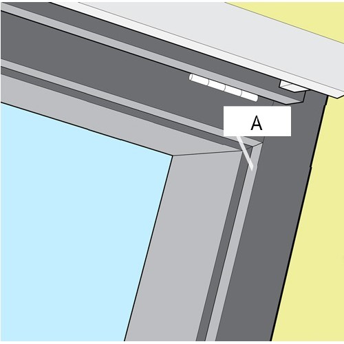 Fenêtre avec joint d'ombre