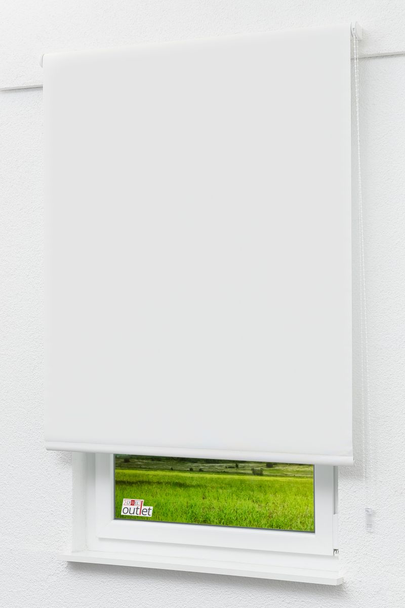Lysel Outlet - Basisrollo Tageslicht Reinweiß