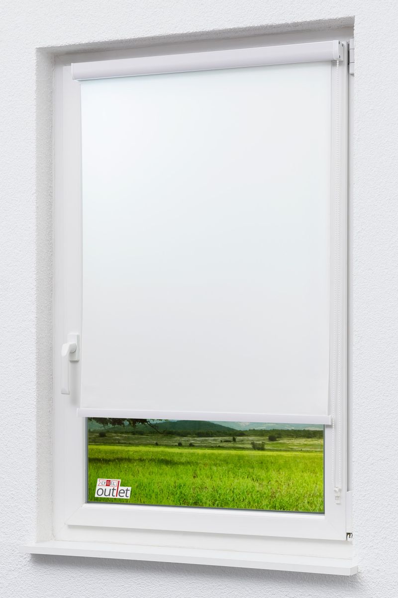 Lysel Outlet - Kassettenrollo Tageslicht Reinweiß