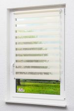 Rollo Standard Lysel Outlet - Doppelrollo Trägerprofil Hellelfenbein