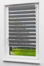 Rollo Standard Lysel Outlet - Doppelrollo Trägerprofil Anthrazit