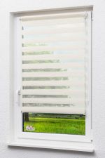 Rollo Standard Lysel Outlet - Doppelrollo Trägerprofil Natur