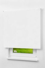 Lysel Outlet - Verdunkelungsrollo Blumenmuster Weiß