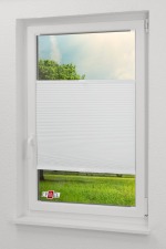 Plissee Standard Lysel - Qualitätswabenplissee Tageslicht reinweiß