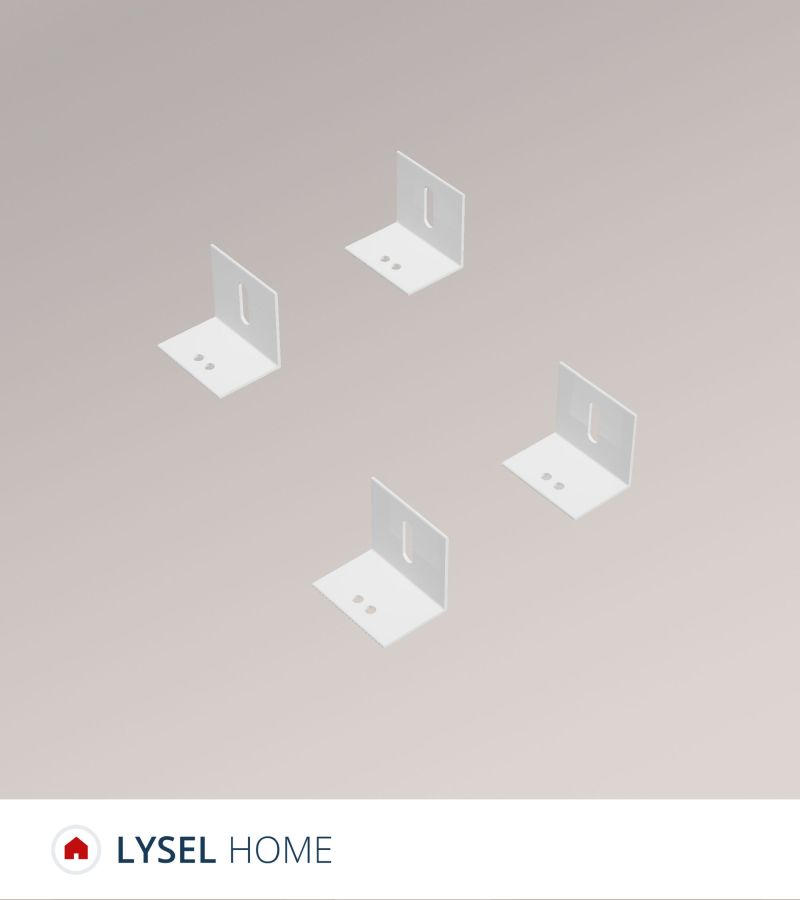 ArtikelbildSET - Equerres de fixation LYSEL HOME #1W