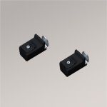 schwarz Vorschau Klemmträger Decomatic mit Clip #1W schwarz