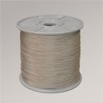 Graubeige Vorschau Plisseeschnur #1W in Weiß Graubeige