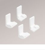 weiß Vorschau SET Equerres de fixation Exklusiv Decomatic #1W weiß