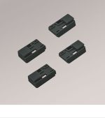 schwarz Vorschau SET Sensuna® Clip Adapter Decomatic #1W schwarz
