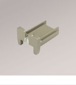 bronze Vorschau Embout pour profil de rail Decomatic #1W bronze