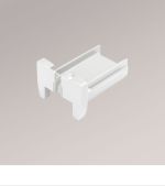 weiß Vorschau Embout pour profil de rail Decomatic #1W weiß