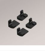 schwarz Vorschau SET Equerres de parclose Decomatic #1W schwarz