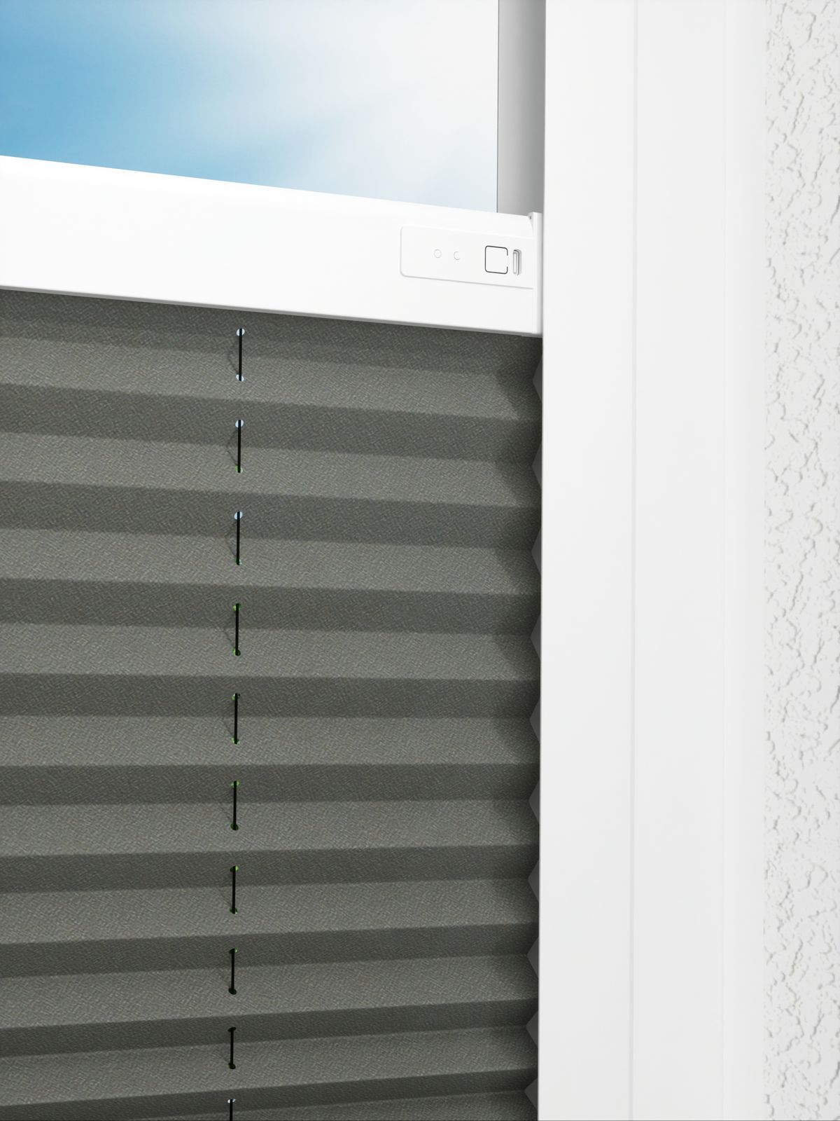 Detailansicht LYSEL HOME Plissé 208A Crepe