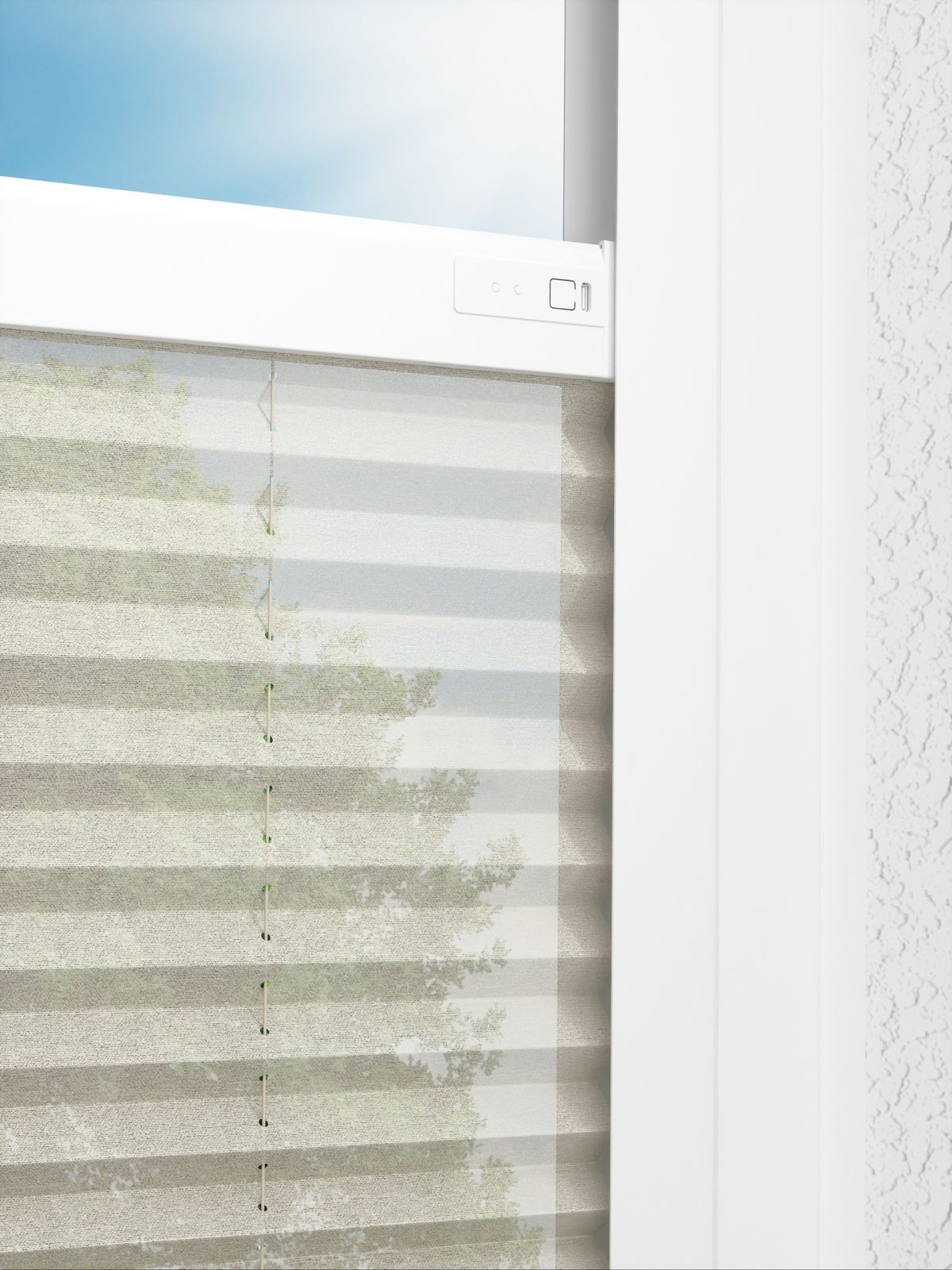 Detailansicht LYSEL HOME Plissé 110A Nero