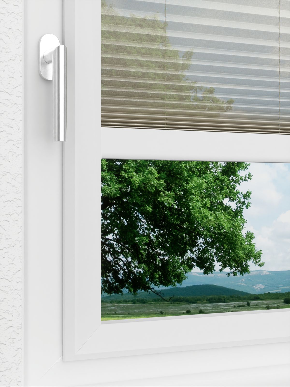 Detailansicht LYSEL HOME Plissé 110A Nero