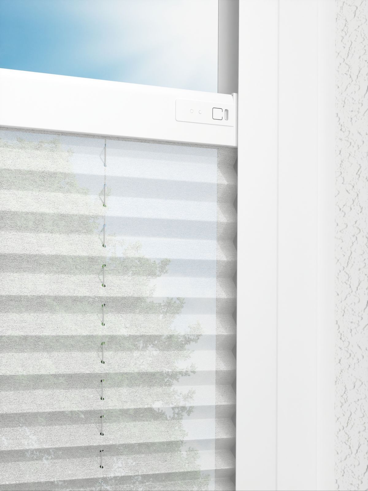 Detailansicht LYSEL HOME Plissé 113A Nero