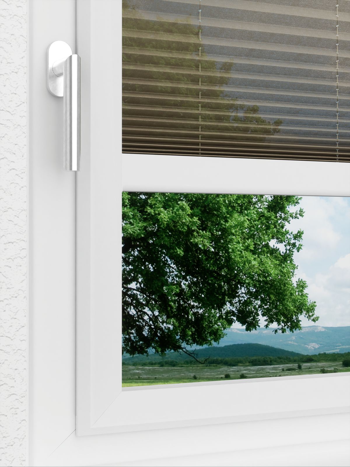 Detailansicht LYSEL HOME Plissé 111A Nero