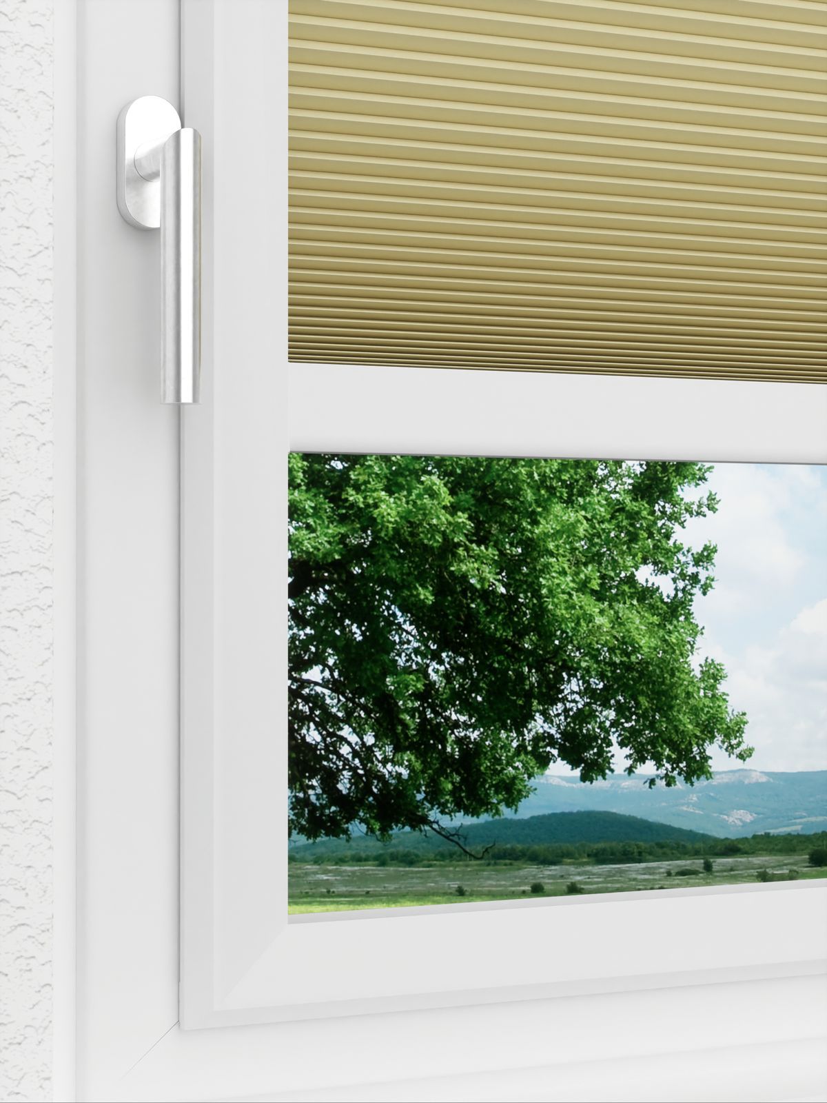 Detailansicht LYSEL HOME Plissé 025A nid d'abeille