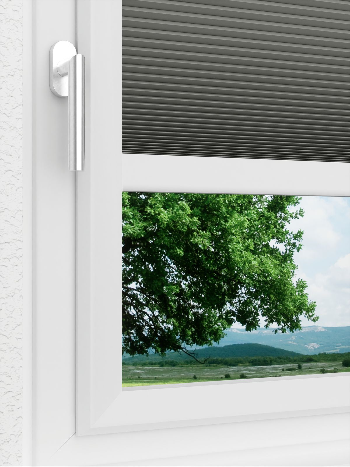 Detailansicht LYSEL HOME Plissé 002A nid d'abeille