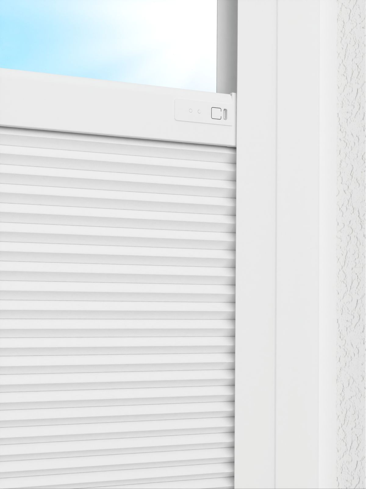 Detailansicht LYSEL HOME Plissé nid d'ab. 004A Alba LI