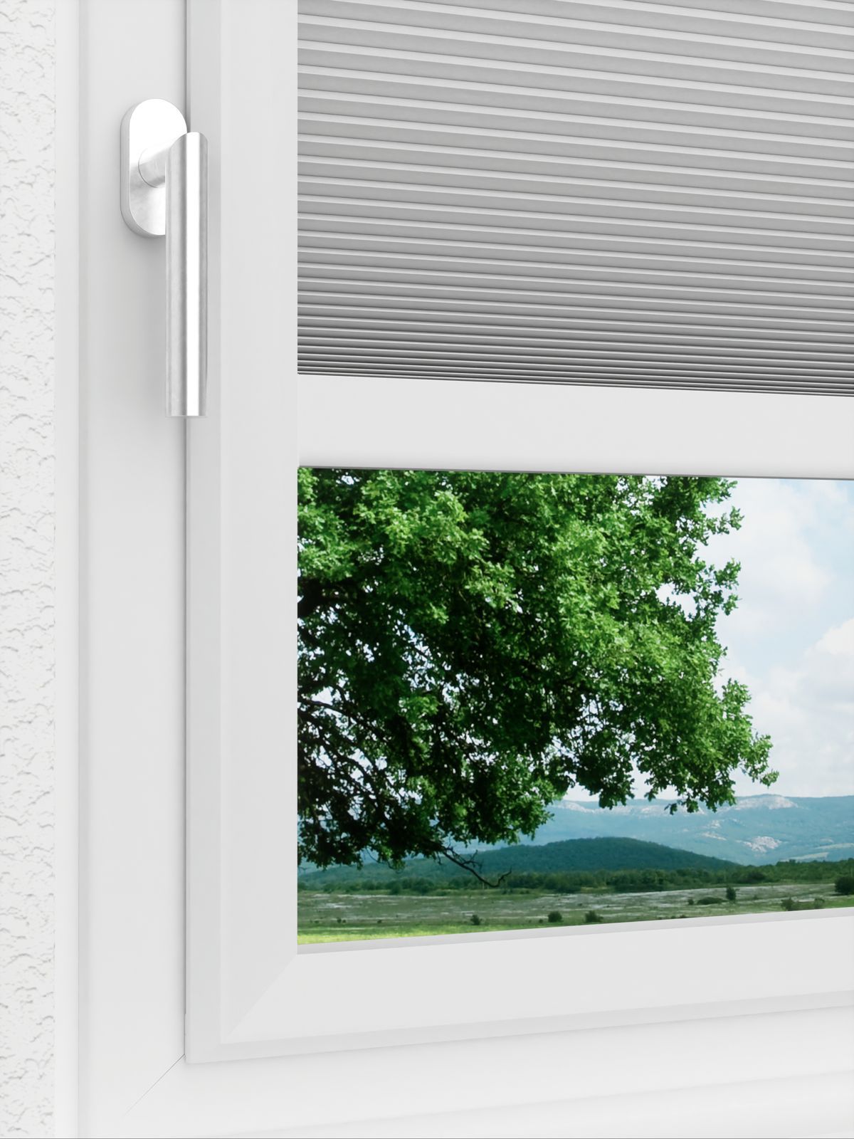 Detailansicht LYSEL HOME Plissé nid d'ab. 003A Alba LI