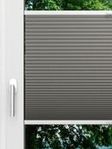 LYSEL HOME Plissee 020A Calluna Wabe Fensteransicht