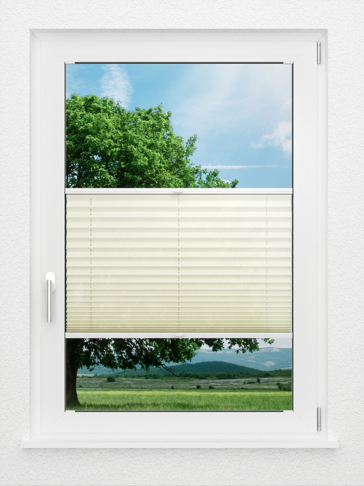 Detailansicht LYSEL HOME Store plissé 207A Crêpe