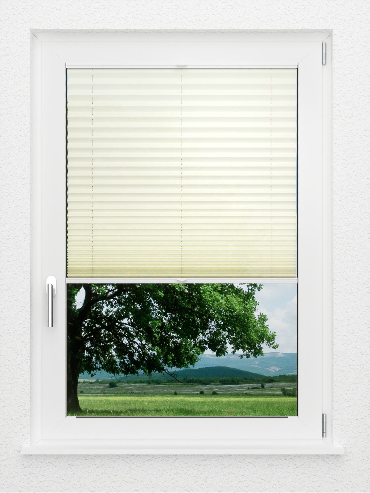 Detailansicht LYSEL HOME Store plissé 207A Crêpe