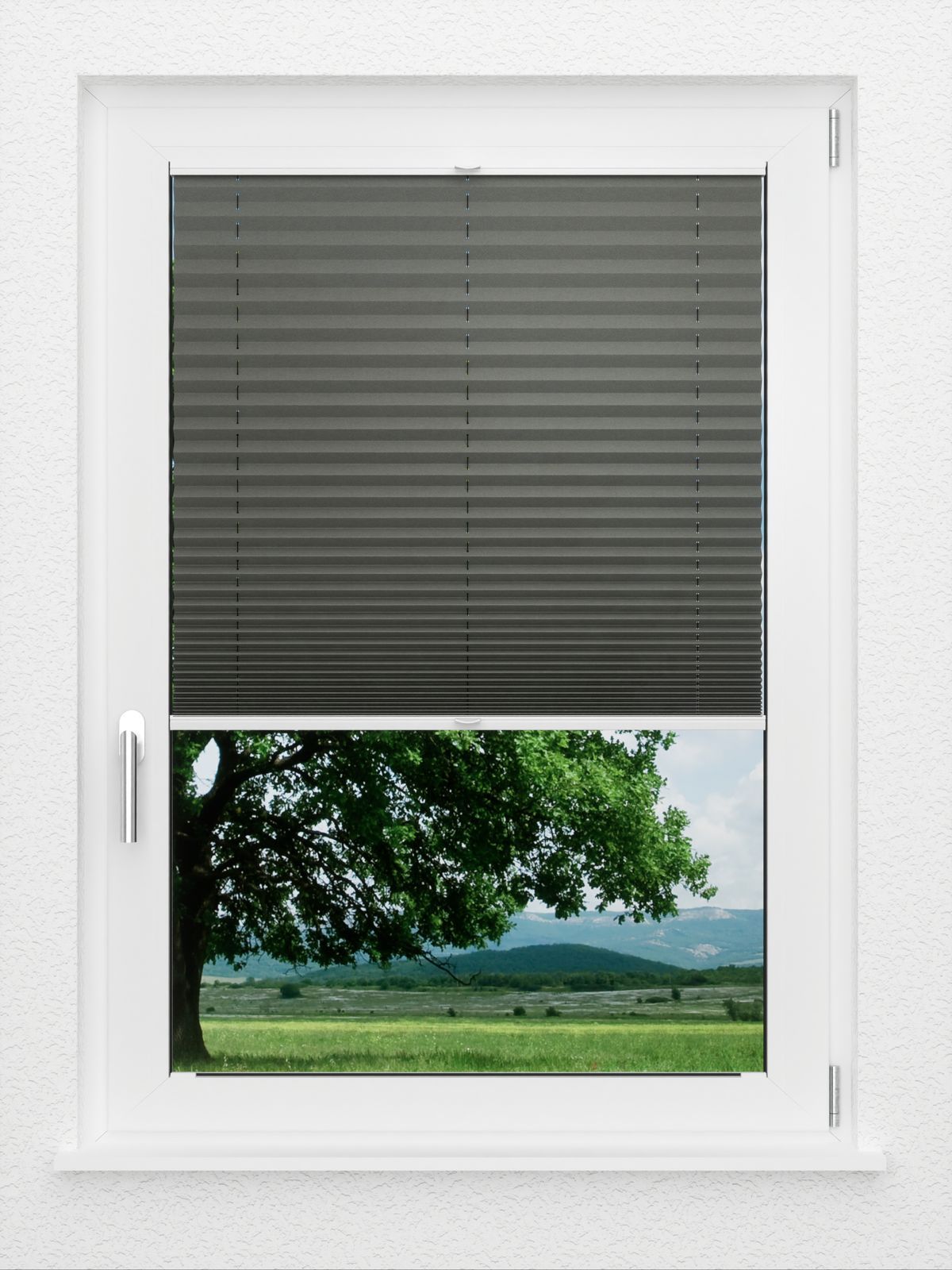 Detailansicht LYSEL HOME Store plissé 208A Crepe