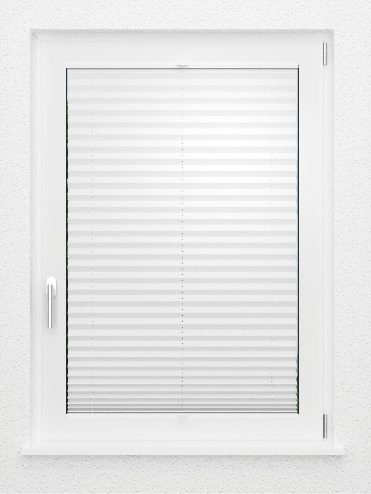 Detailansicht LYSEL HOME plissé 209A Crêpe Pearl