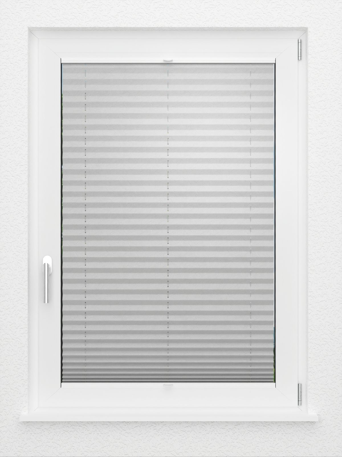 Detailansicht LYSEL HOME plissé 239A Crush Pearl