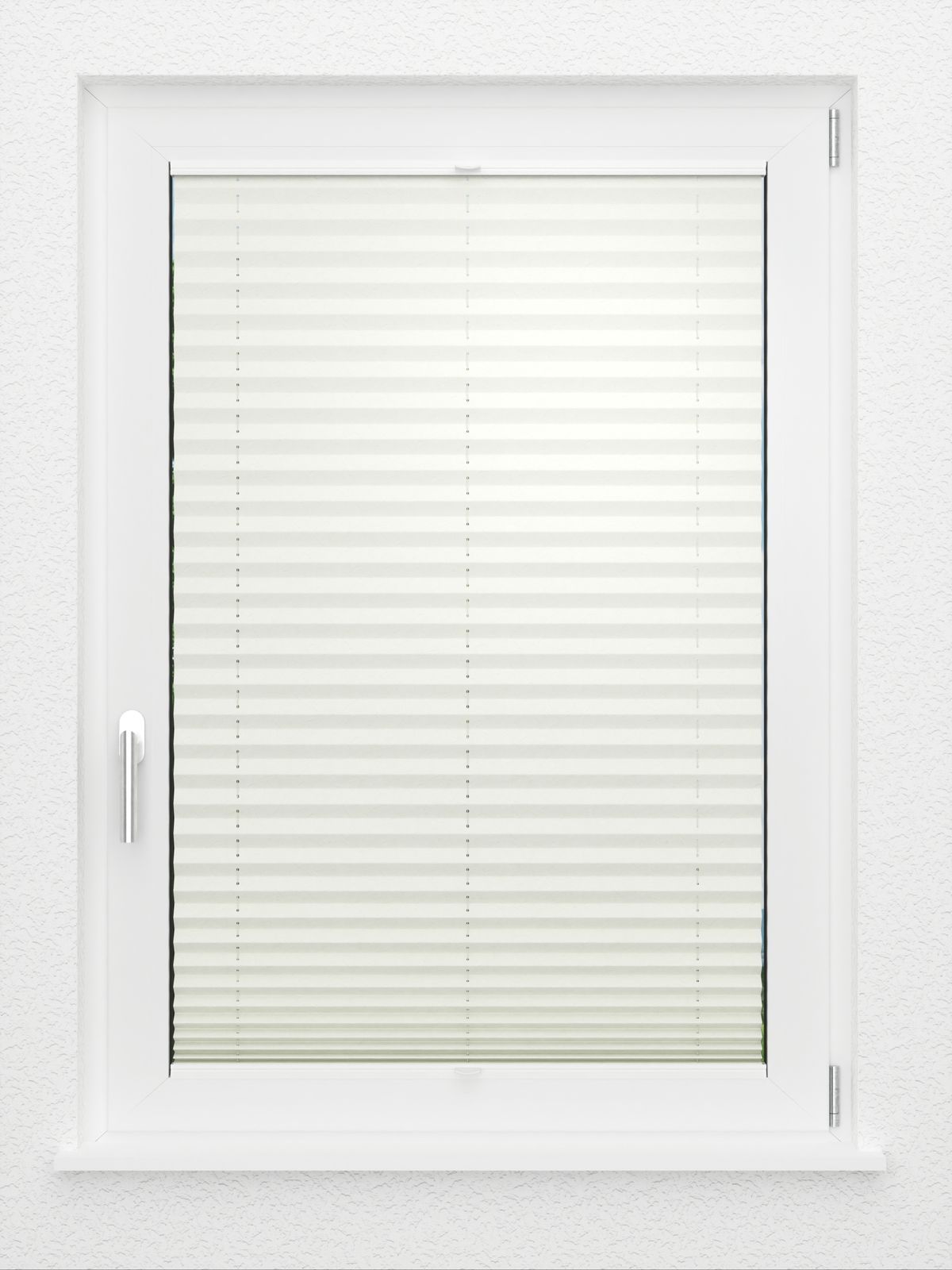 Detailansicht LYSEL HOME plissé 241A Crush Pearl